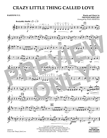 Crazy Little Thing Called Love (arr. Paul Murtha) - Baritone T.C. 