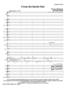 From the Inside Out - Full Score 