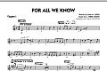 For All We Know - Trumpet 5