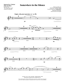Somewhere in the Silence - Soprano Sax/Clarinet(sub oboe) 