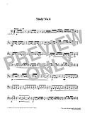 Study No.6 from Graded Music for Timpani, Book III