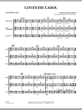 Coventry Carol - Recorder Score