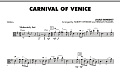 Carnival of Venice - Viola