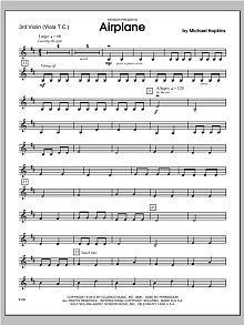 Airplane - Violin 3 