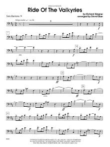 Ride Of The Valkyries (from "Die Walkure") - Baritone B.C. 