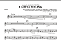 I Gotta Feeling - F Horn