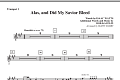 Alas, And Did My Savior Bleed - Trumpet 1