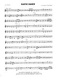 Rustic Dance - 1st Violin
