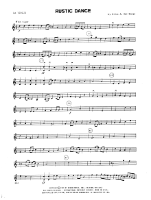 Rustic Dance - 1st Violin 