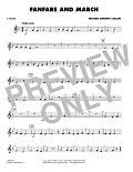 Fanfare And March - F Horn