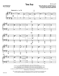 You Say (arr. Heather Sorenson) - Synth 1