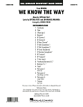 We Know the Way (from Moana) - Conductor Score (Full Score)