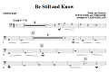 Be Still And Know - Keyboard String Reduction