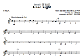 Good Night - Violin 2