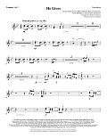He Lives - Bb Trumpet 1,2