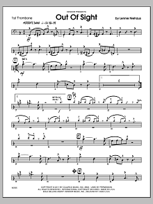 Out Of Sight - Trombone 1 
