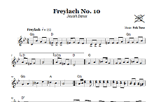 Freylach No. 10 (Jewish Dance) 