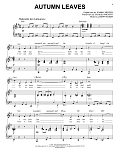 Autumn Leaves [Jazz version] (arr. Brent Edstrom)