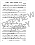 (You've Got It) The Right Stuff (arr. Ishbah Cox) - 1st Trombone