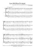 Love Will Tear Us Apart (arr. Dom Stichbury)