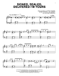 Signed, Sealed, Delivered I'm Yours [Jazz version]