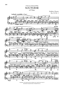 Nocturne in F Major, Op. 15, No. 1 