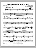 You Don't Know What Love Is - Baritone Sax