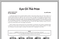 Eye On The Prize - Guitar Chord Chart
