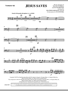 Jesus Saves - Trombone 1 & 2 