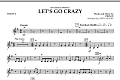 Let's Go Crazy - Violin 2