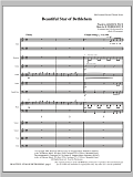 Beautiful Star Of Bethlehem - Full Score