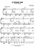 O Praise Him (All This For A King)