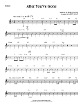 After You've Gone (from One Mo' Time) (arr. Kirby Shaw) - Guitar