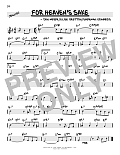For Heaven's Sake (arr. David Hazeltine)