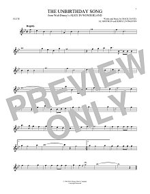 The Unbirthday Song (from Disney's Alice In Wonderland) 