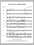 For Unto Us A Child Is Born - Score