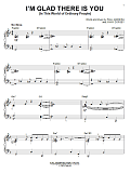 I'm Glad There Is You (In This World Of Ordinary People) [Jazz version] (arr. Brent Edstrom)