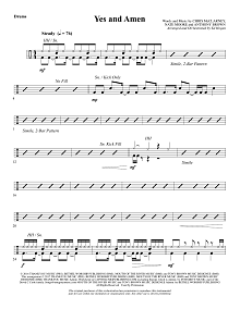 Yes and Amen - Drums 