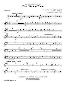 That Time of Year - Bb Clarinet 
