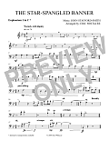 The Star-Spangled Banner (arr. Eric Whitacre) - Euphoniun 1 BC in C