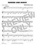 Fanfare And March - Bb Bass Clarinet