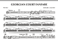 Georgian Court Fanfare - Piccolo