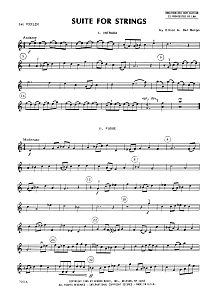 Suite for Strings - 1st Violin 