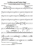 Let Heaven And Nature Sing! - Percussion 2