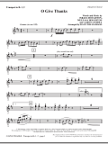 O Give Thanks - Bb Trumpet 1,2