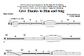Give Thanks To Him And Sing - Percussion