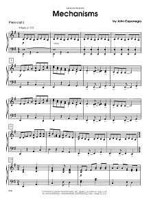 Mechanisms - Piano Accompaniment 