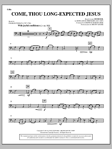 Come, Thou Long-expected Jesus (from A Symphony Of Carols) - Cello 