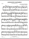 Andante Cantabile (from String Quartet, Op. 11) - Piano