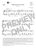 Mazurka in G minor (Grade 6, list B1, from the ABRSM Piano Syllabus 2021 & 2022)
